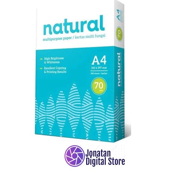 

(BISA COD) Kertas HVS A4 Natural 70g
