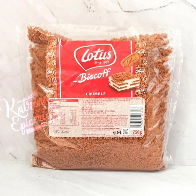 

Best Seller Lotus Biscoff Crumble 750 Gram Remah Biskuit Crum