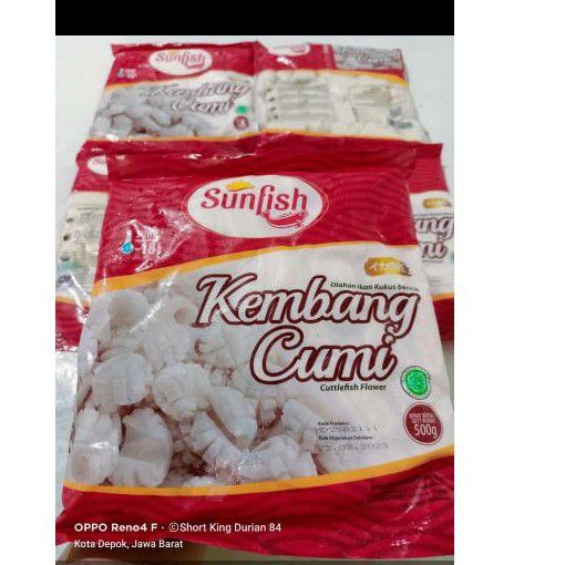 

sunfish kembang cumi 500gr