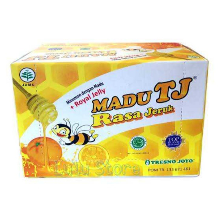 Madu tj sachet 20 gr 1 bx @12 sachet || madu tj sachet | madu Tj C 1000 || vitamin C 1000mg || madu vitamin C || madu