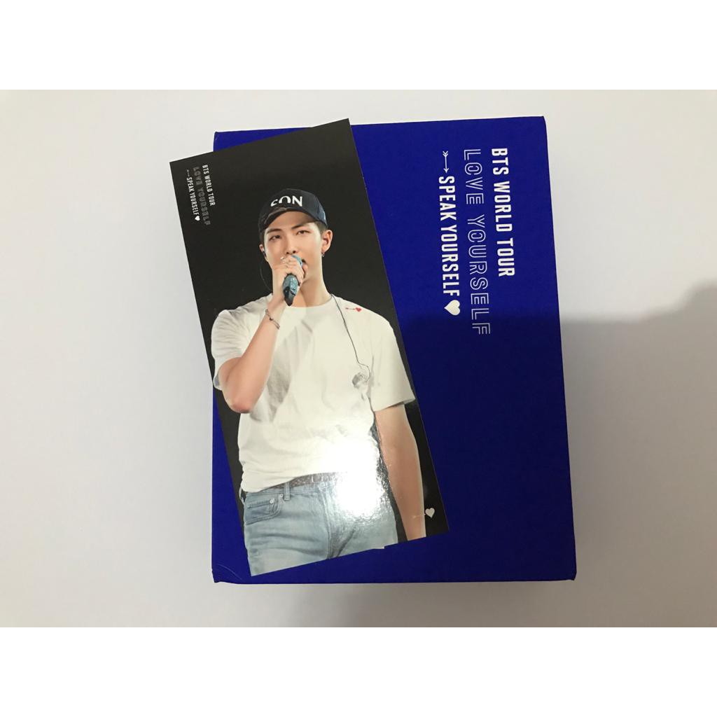 [READY STOCK] BTS WorldTour 'Love Yourself: Speak Yourself' London Wembley DVD FULLSET BM NAMJOON RM
