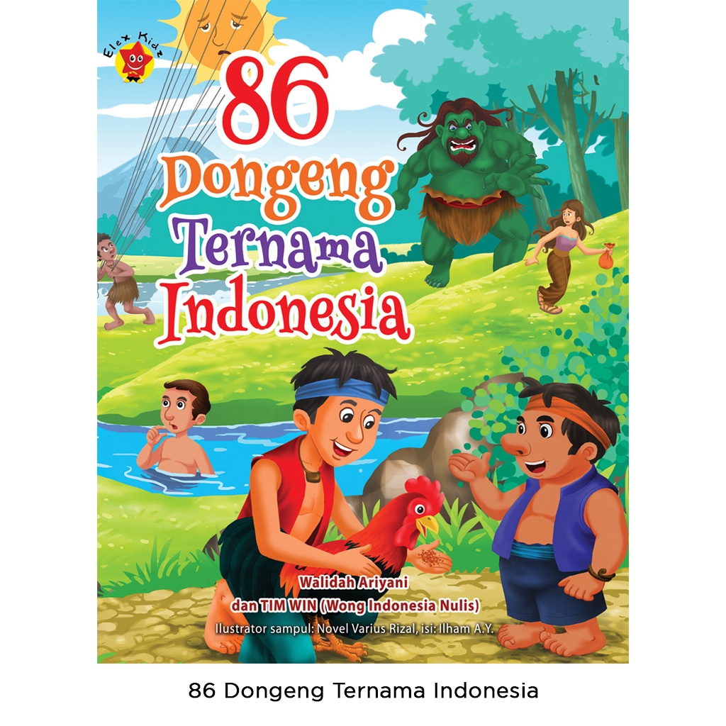 Gramedia Bali - 86 Dongeng Ternama Indonesia