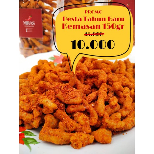 

Usus Crispy Pedas Gurih 150gr
