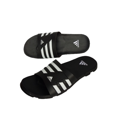 SANDAL PRIA SELOP ADS01 HITAM HITAM/SANDAL PRIA BERKUALITAS TERBAIK SIMPLE DAN ELEGAN