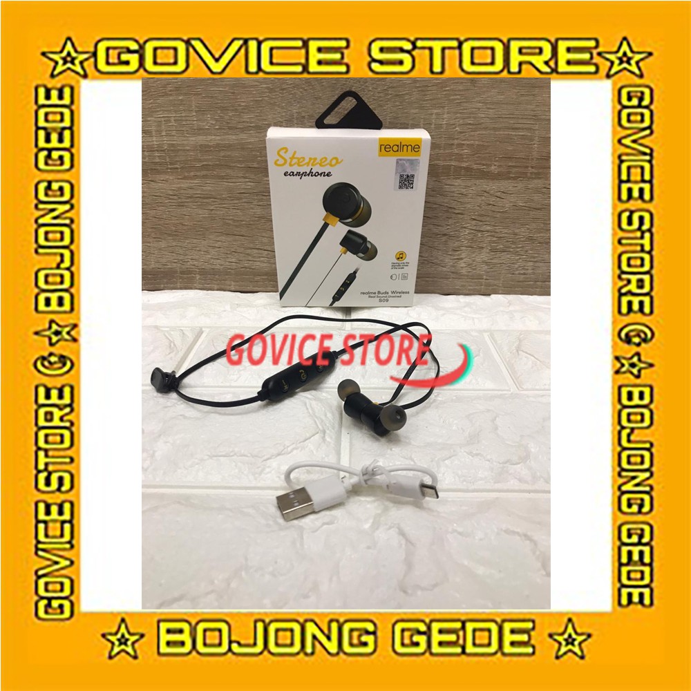 HANDSFREE,HEADSET,HEDSET,HENSET,HETSET,EARPHONE,HF BLUETOOTH REALME MAGNET S09