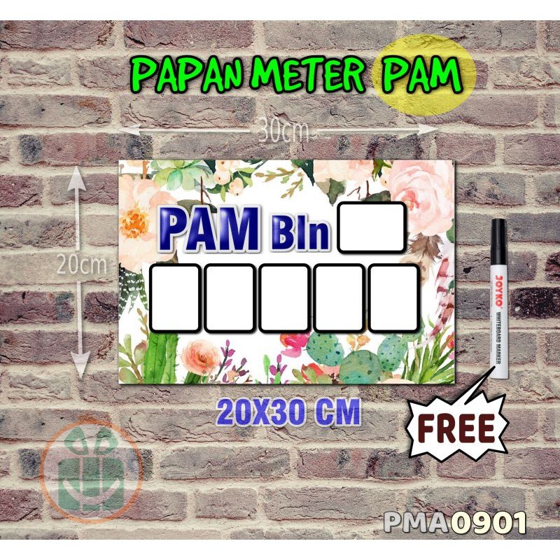 

SBC Papan Meter Listrik PLN PAM motif Unik - Lukis 01