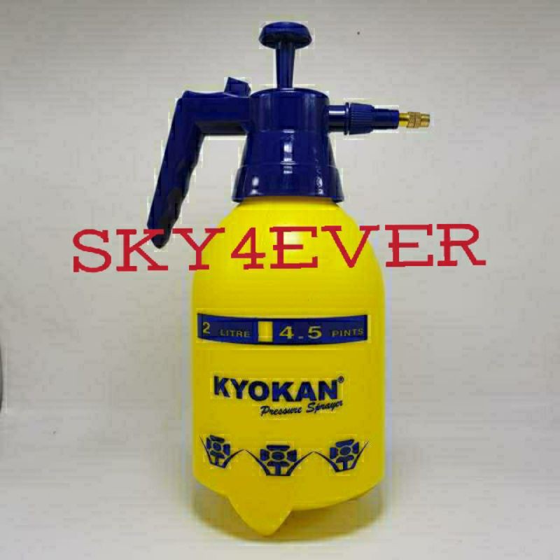 Kyokan 2 liter Pressure Sprayer Semprotan tanaman burung Pompa Pressure Spray Jet 2L/2 Liter