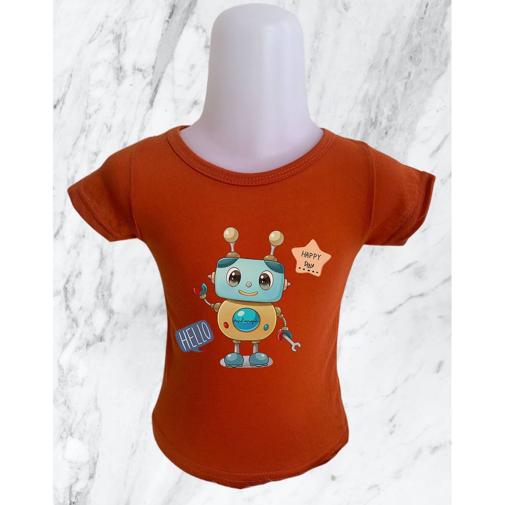 Pakaian Kaos Anak Laki-Laki Usia 1- 6 Tahun | Baju Atasan Anak Unisex | BAJU KAOS ANAK / ATASAN ANAK / KAOS ANAK MURAH