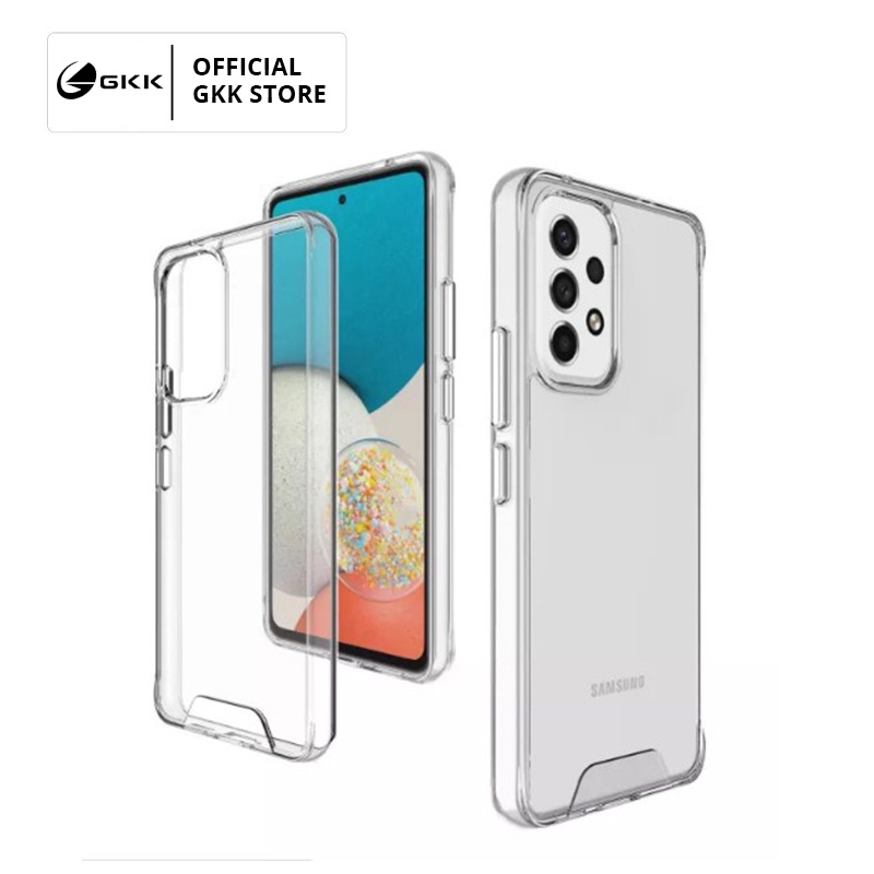 GKK Casing SPACE Samsung A13 A23 A33 A53 A73 Acrylic Material Anti Yellowing Super Tough Silikon Cas