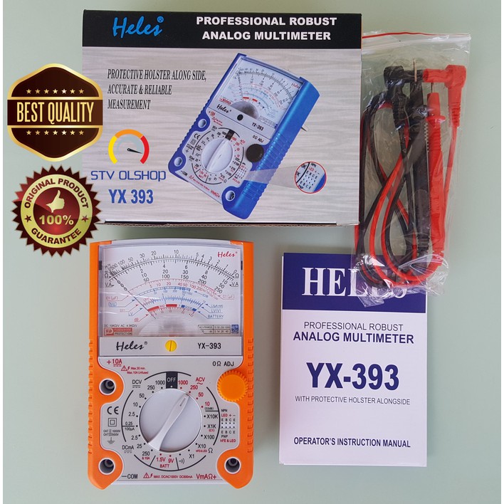 Multitester / Tester HELES YX-393 Analog