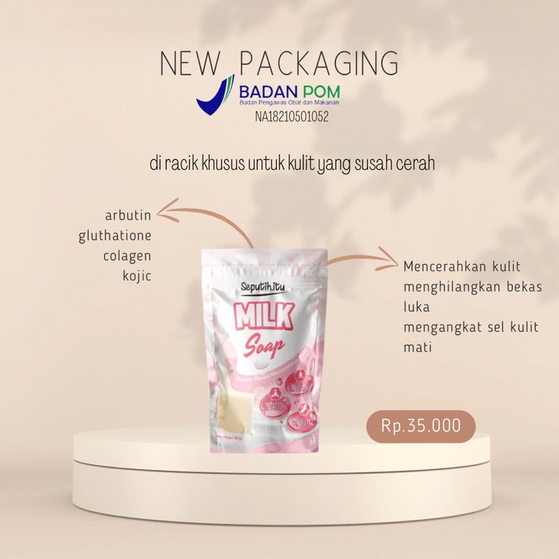 SABUN PEMUTIH BADAN SEPUTIH ITU ORIGINAL 100% SOAP BY SEPUTIH.ITU ORIGINAL