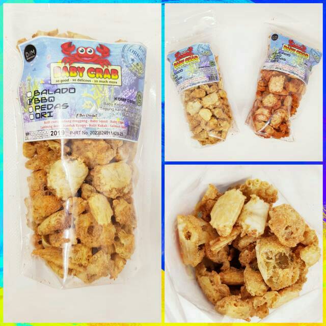 

Baby Crab 100gr (NEW!! tanpa kaki dan cupit