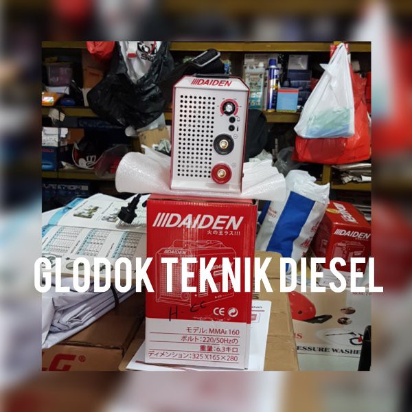 TERBARU  DAIDEN WELDING MMAi 160 INVERTER TRAFO LAS MESIN LAS  TERMURAH