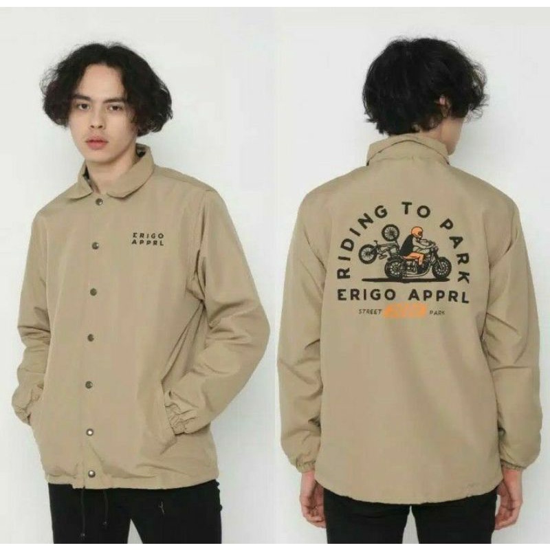 jaket coach erigo japan style/jaket parasut coach parka dan bomber