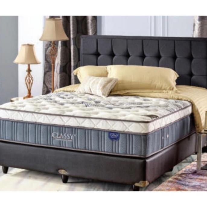 Promo Elite Classy 120 160 180 / 180 X 200 Spring Bed Set