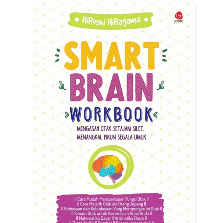 Buku Smart Brain Workbook - Hiroshi Hiragama - ORIGINAL
