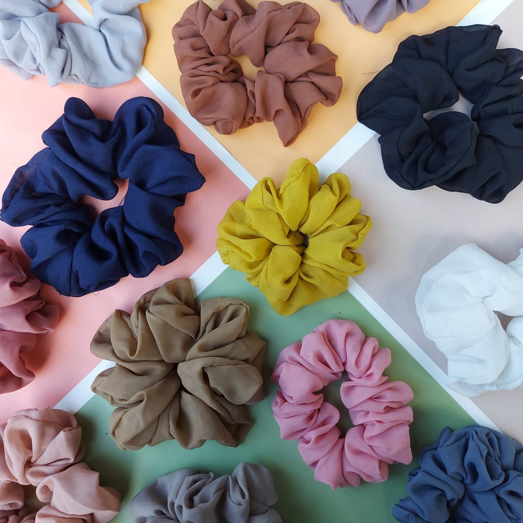 Scrunchie Jumbo / Ikat Rambut / Cepol Hijab