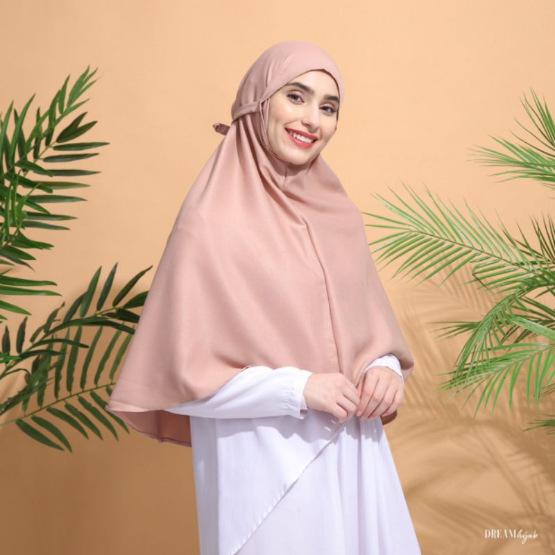 ALAIKA HIJAB/BERGO INSTAN | DREAMHIJAB-Caramel