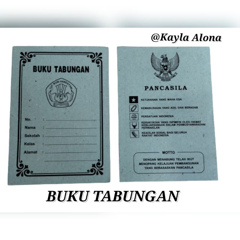 BUKU TABUNGAN