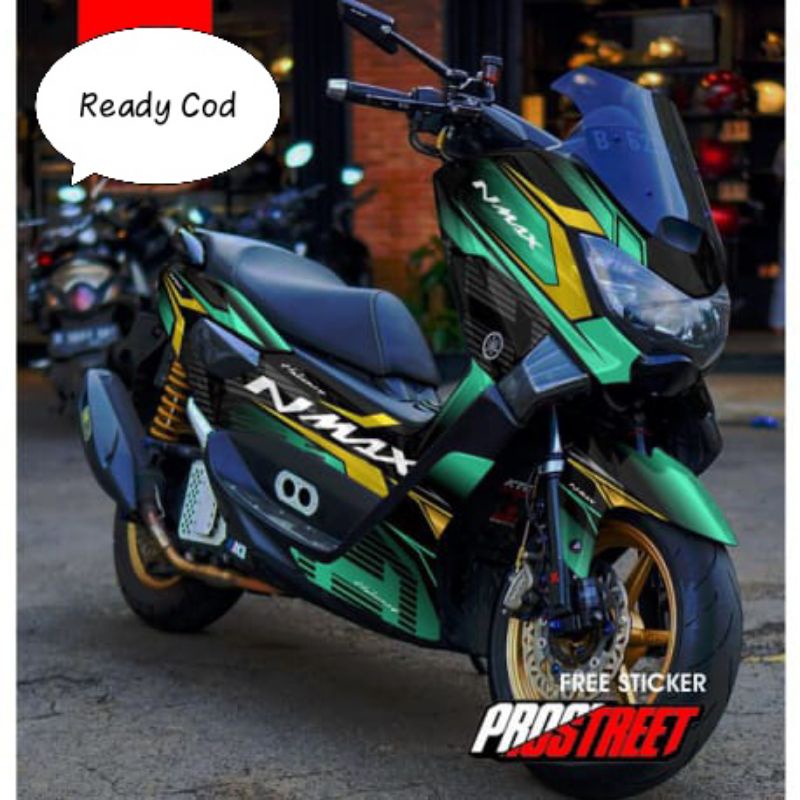 Decal nmax old full body sticker variasi motor nmax lama