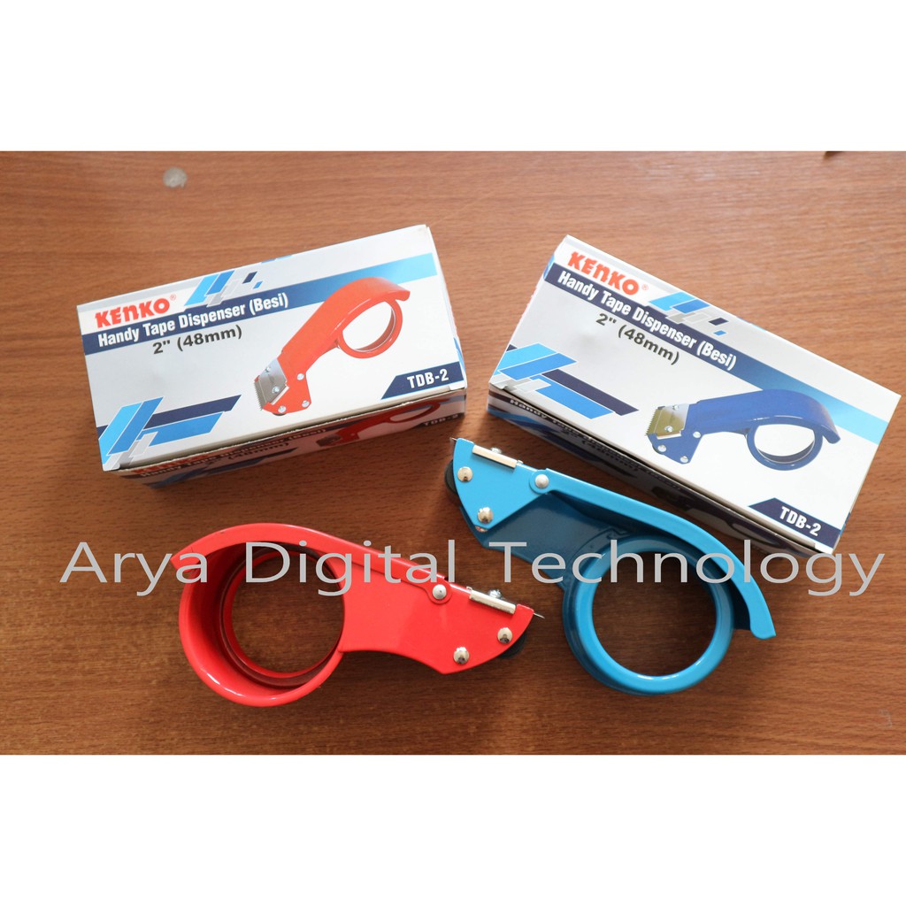 

Pemotong Lakban Cutter Besi Handy Tape Dispenser TDB 2 Kenko Murah Bagus