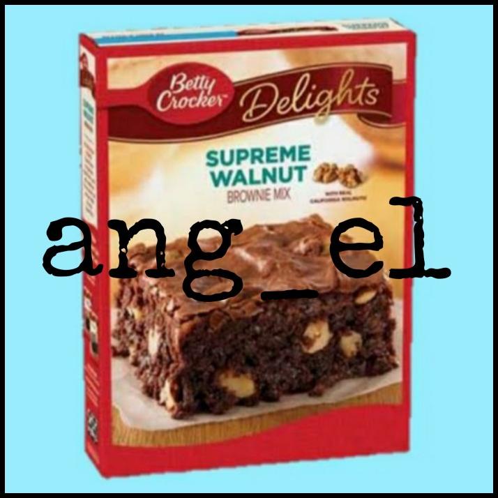 

Betty Crocker Delight Supreme Walnut Brownie Mix (468G)