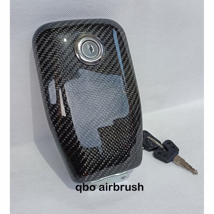 COVER TUTUP TANGKI RX-KING CARBON KEVLAR