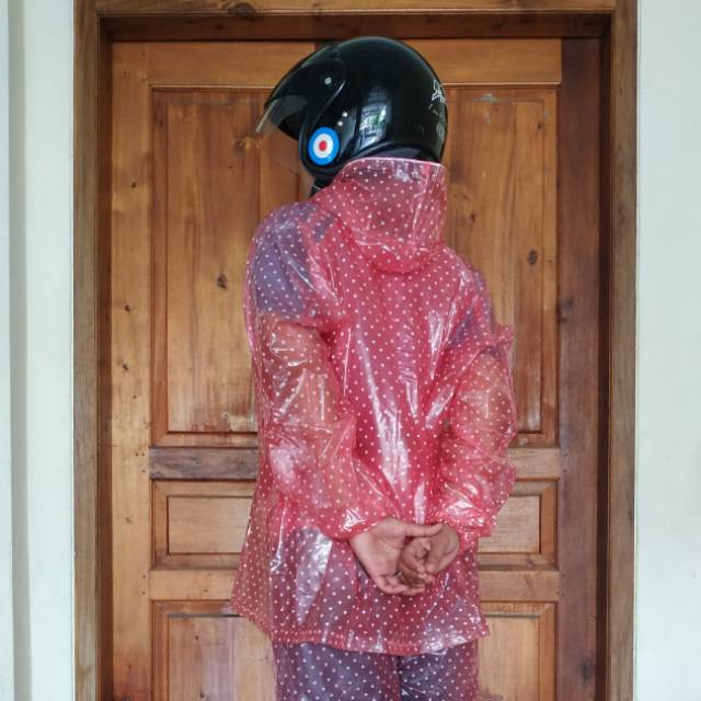 Jas Hujan ( Mantel )  Komodo K-288, Jas Hujan (Jaket + Celana), Mantel Transparan