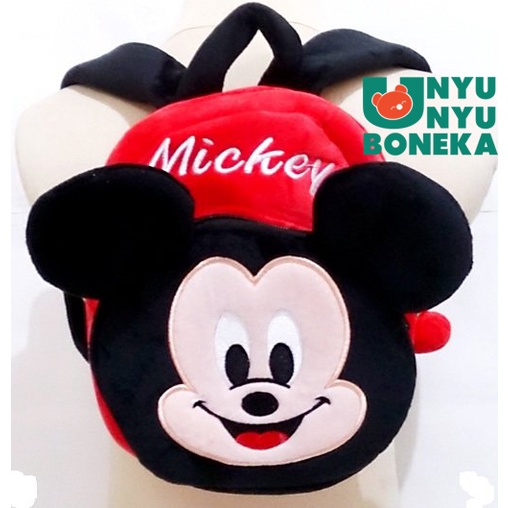 Tas Ransel Sekolah M Paud Boneka Elmo Cookies Tayo Mickey Mouse baby kids kado anak