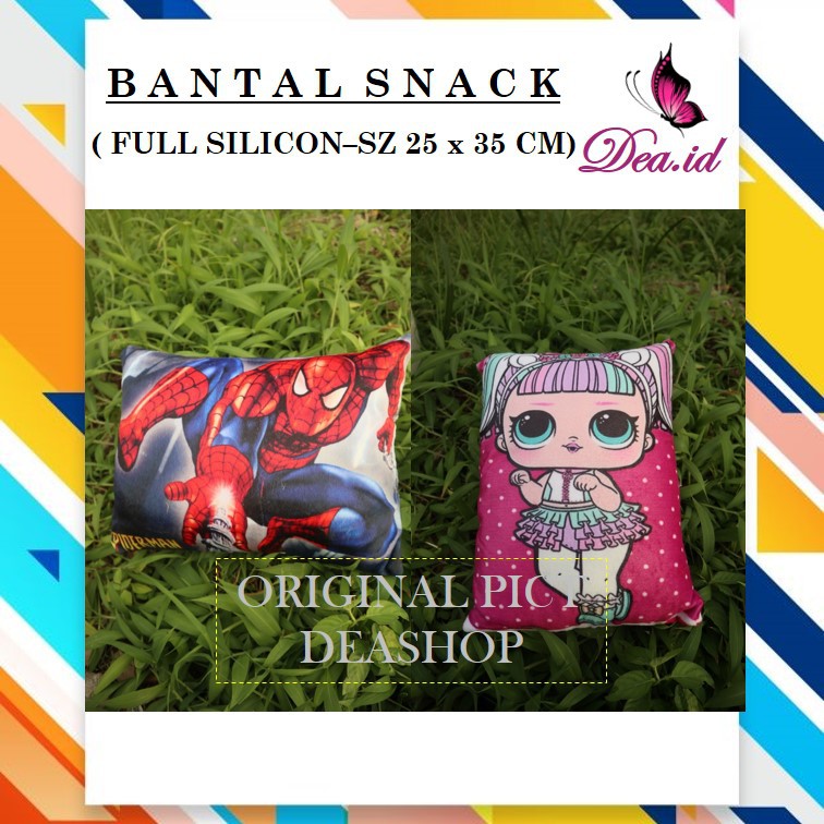 [DEASHOP] BANTAL SNACK - BANTAL PRINT KARAKTER - BANTAL SOFA - BANTAL LEHER KARAKTER