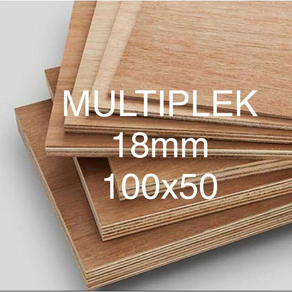 Triplek / Multiplek 18mm (100x50)cm, plywood 18mm