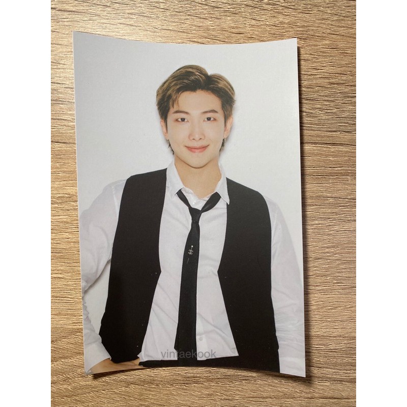 [OFFICIAL PHOTOCARD] Postcard Namjoon RM BTS New Year’s Eve Live 2021
