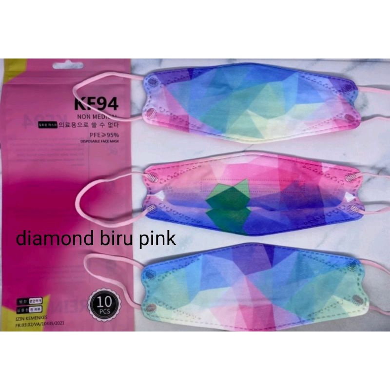masker KF94 Careindo diamond