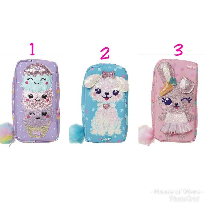 

SMIGGLE FIFFY CHARACTER TWO POCKET PENCIL CASE - TEMPAT PENSIL SMIGGLE