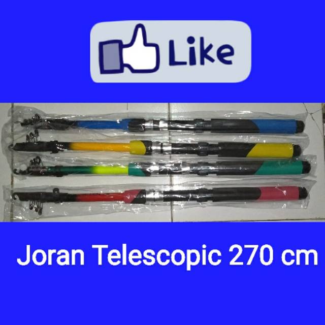 Joran Pancing Telescopic 270 cm kategori Alat Pancing