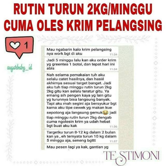 Krim Pelangsing USA Advanced Formula Slimming Cream 100% Original