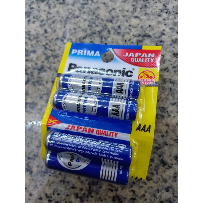 BATERAI PANASONIC AAA / A3 / BATERAI PANASONIC PRIMA AAA / A3