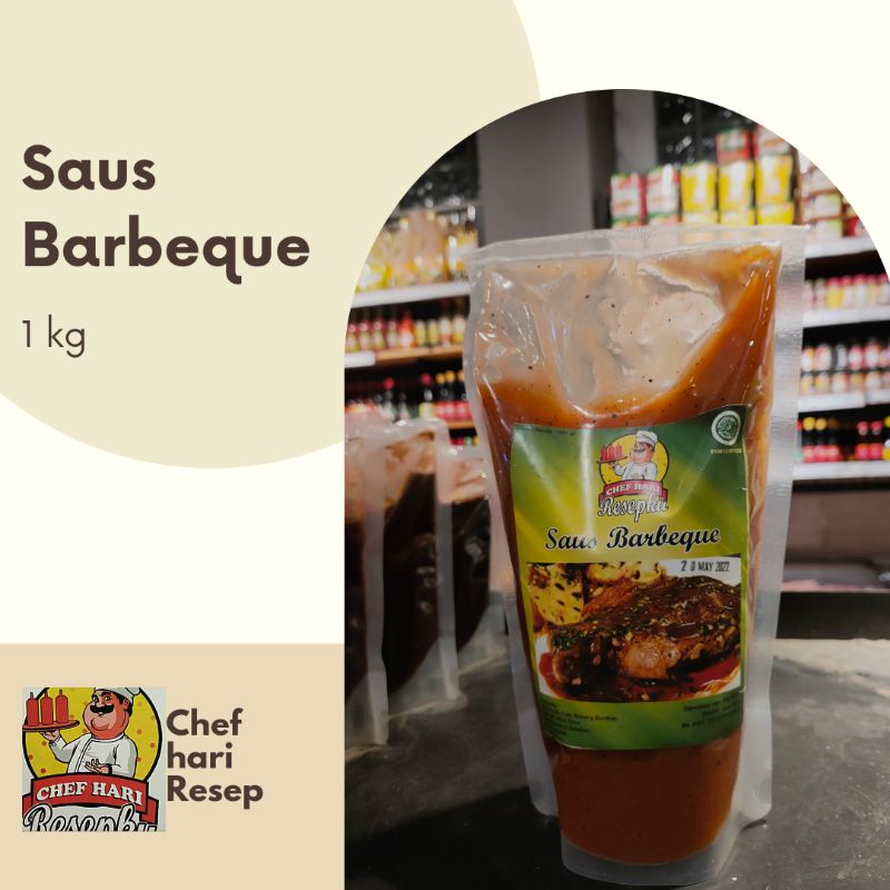 

saus barbeque chef hari resepku 1kg