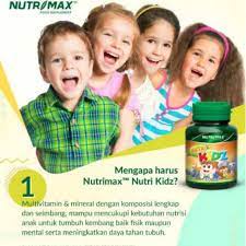 nutrimax nutri kidz 30 ( tablet kunyah )