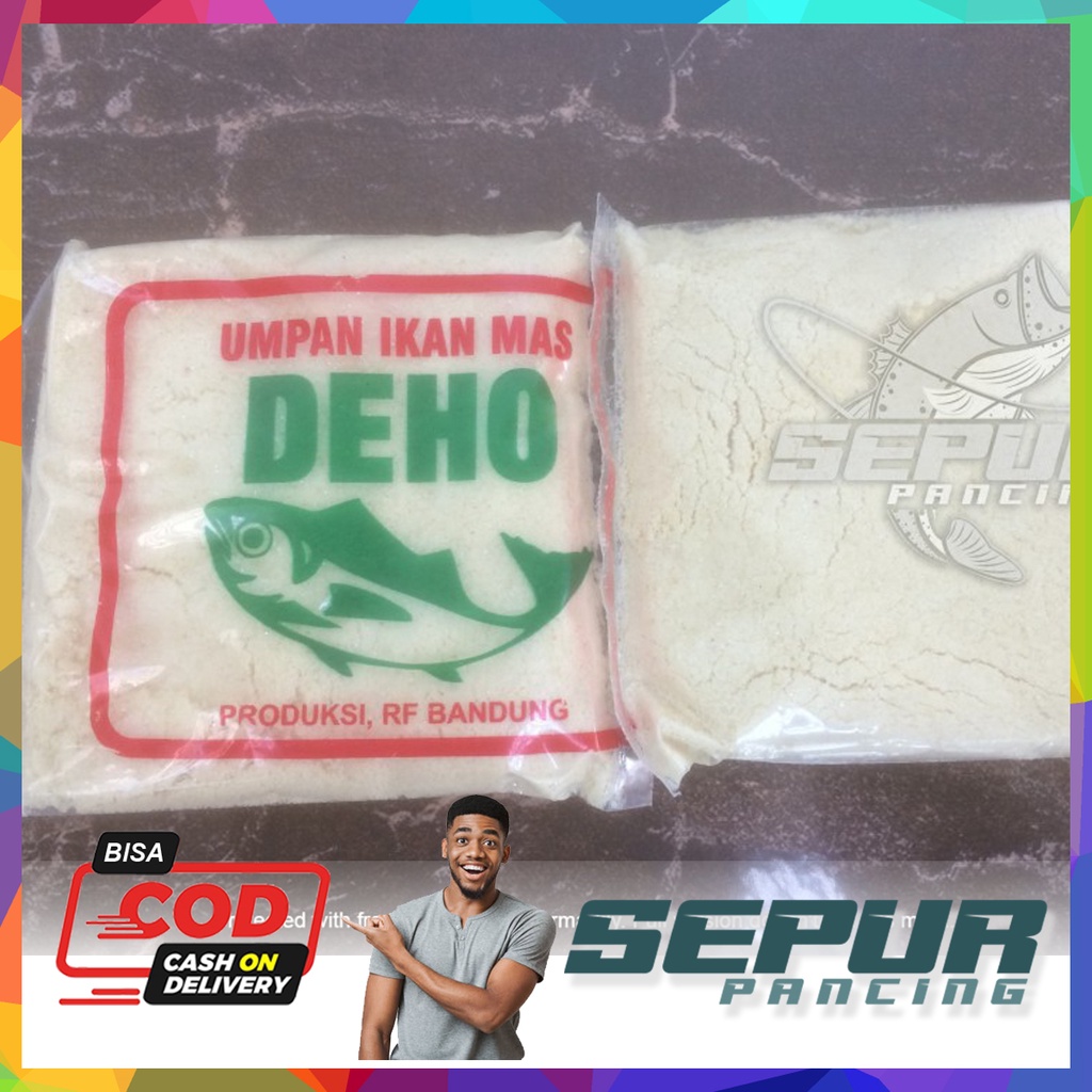 Umpan Pancing Ikan Mas DEHO / Umpan Bubuk DEHO / Campuran dan prangsang umpan ikan