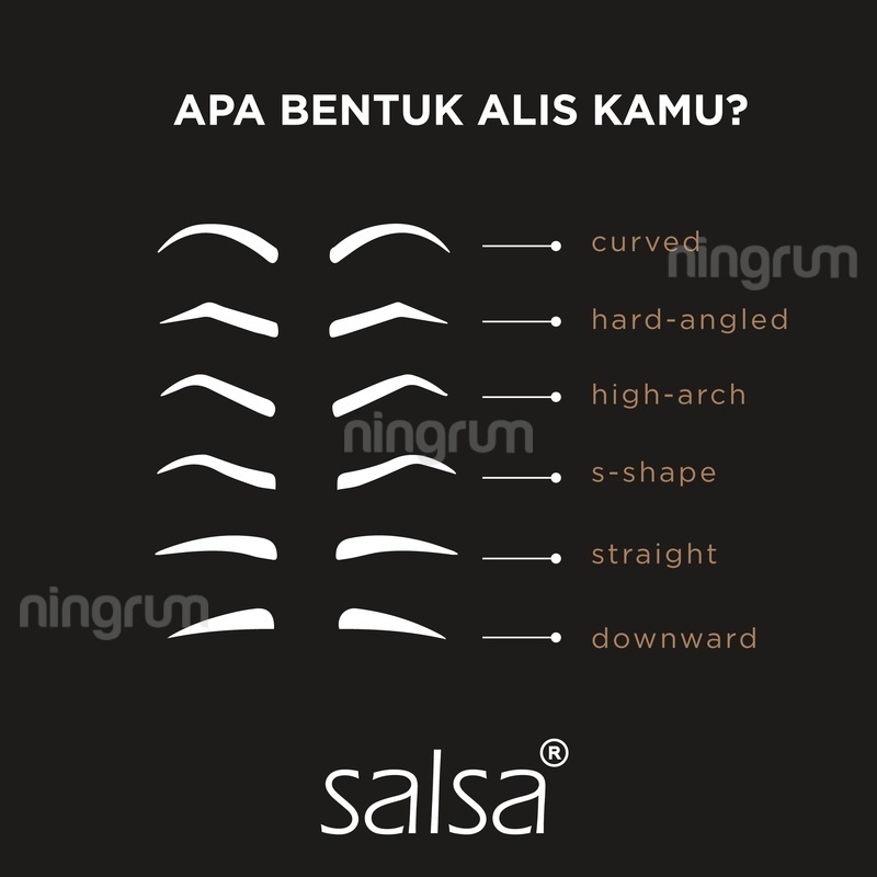 Ningrum - Salsa Eyebrow Guru Pensil Alis 4 in 1 - 5410