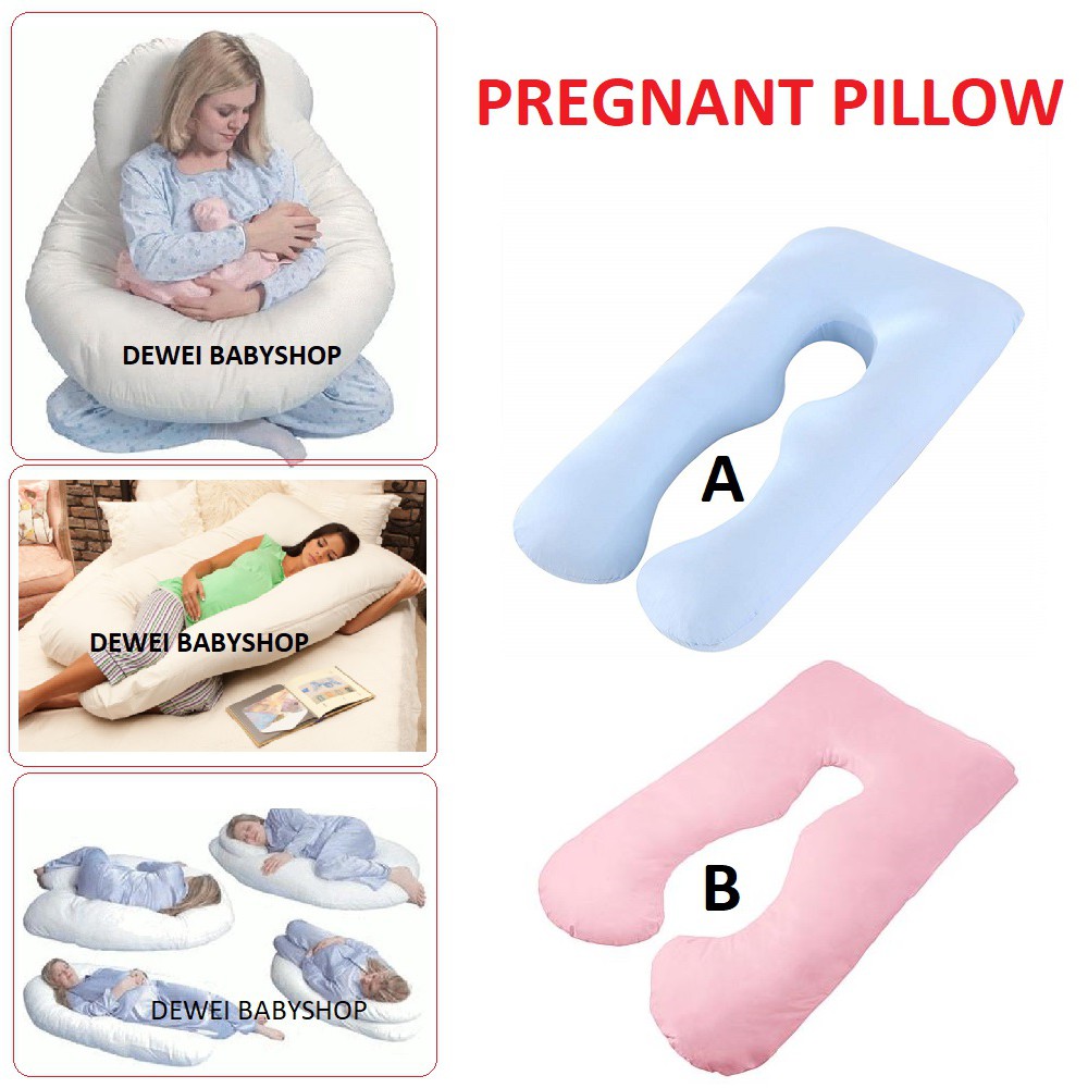 Bantal Penyangga Perut Ibu Hamil ( Pregnant Maternity Pillow / Bantal Menyusui Bayi )