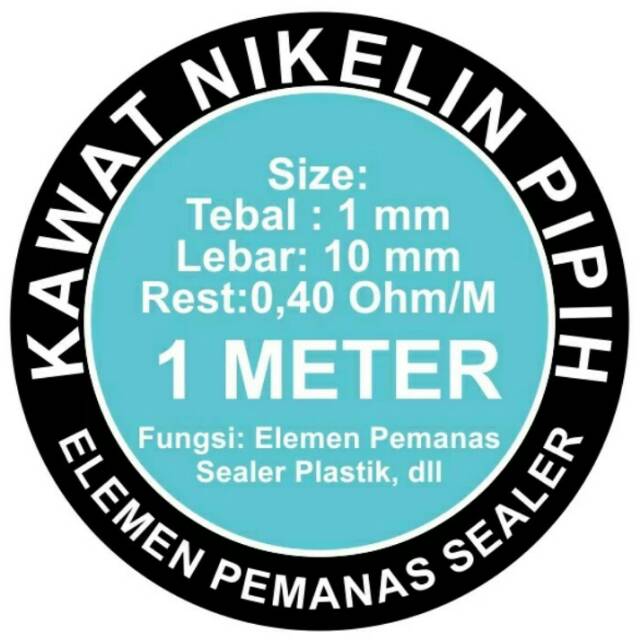 KAWAT NIKELIN PIPIH 1 MM