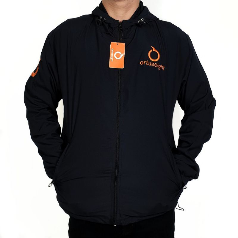  Jaket  parasut olahraga jogging ortuseight  Shopee Indonesia