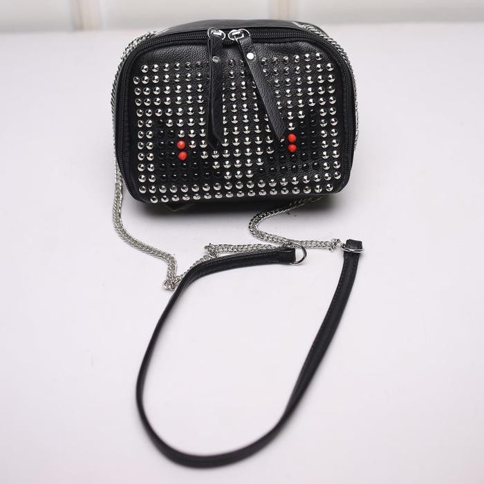 BATAM BAG - IMPORT BAG TAS FASHION WANITA IMPORT - CLUTCH - M21314 BLACK