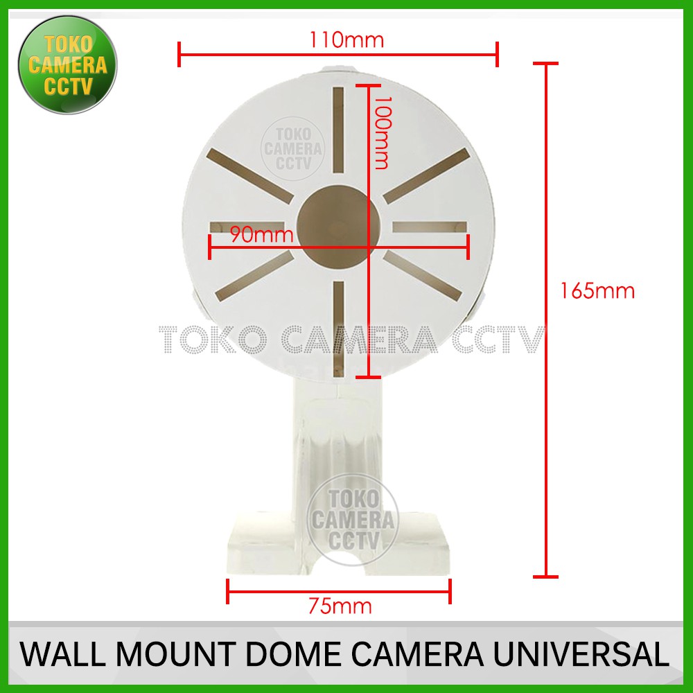 DOME CAMERA BRACKET WALL MOUNT UNIVERSAL CCTV