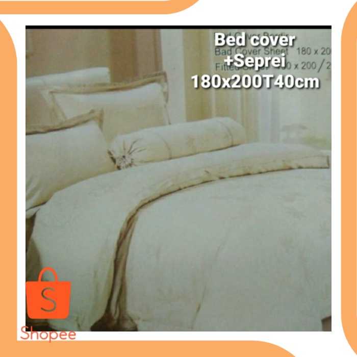 Unik accessories Bed cover full set Premium Bahan King koil King size 180x Limited