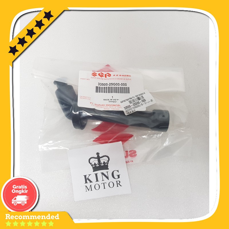 Spare Part Motor Tutup / Cop Busi Suzuki Satria Fu 33500-25G00-000 Ori Original Sgp