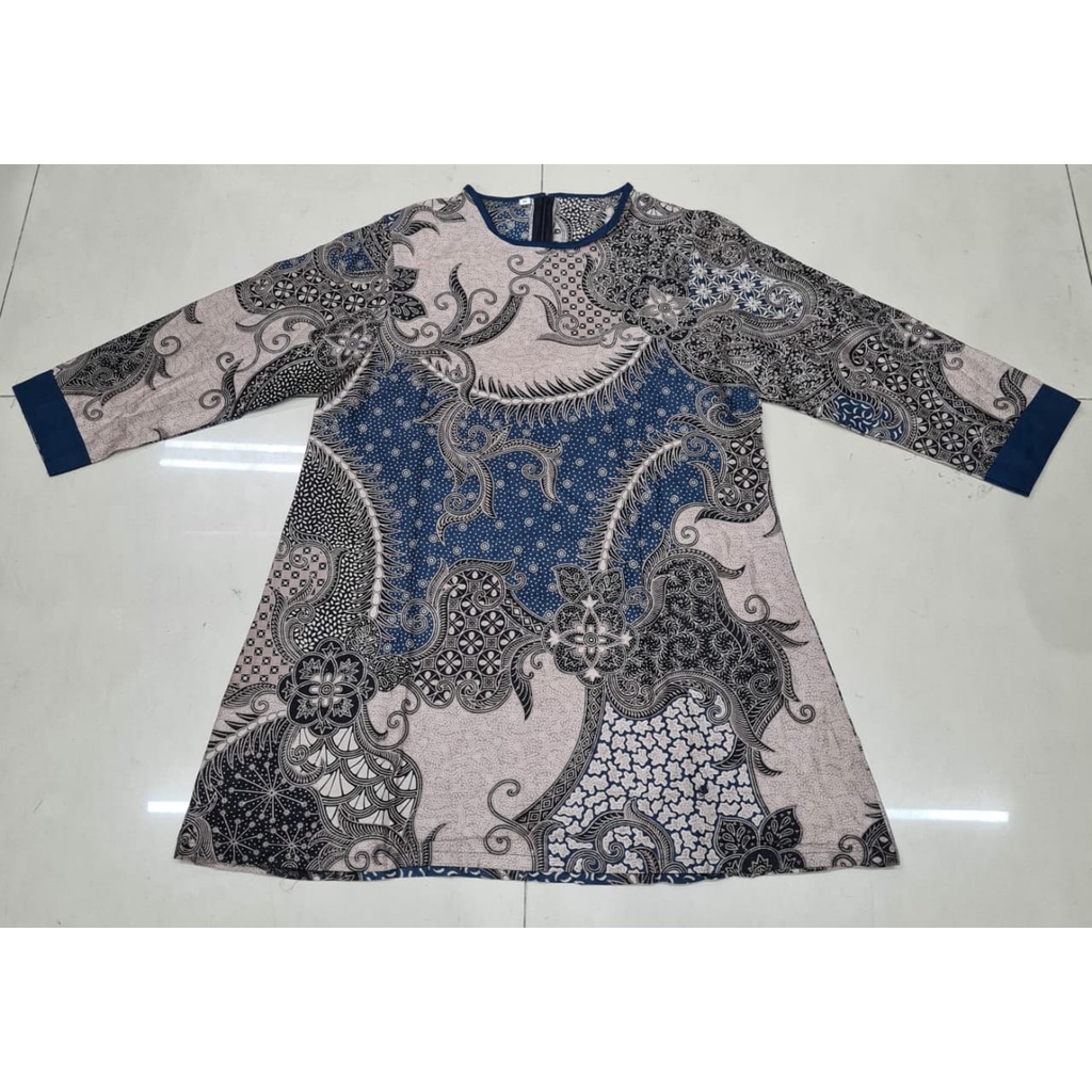 BAJU BATIK COUPLE PASANGAN KELUARGA SARIMBIT KONDANGAN MODERN JUMBO ATASAN WANITA BLOUSE BLUS SOFIA BIRU KEKINIAN PREMIUM KEMEJA PRIA BIG SIZE COUPEL COPEL KOPEL