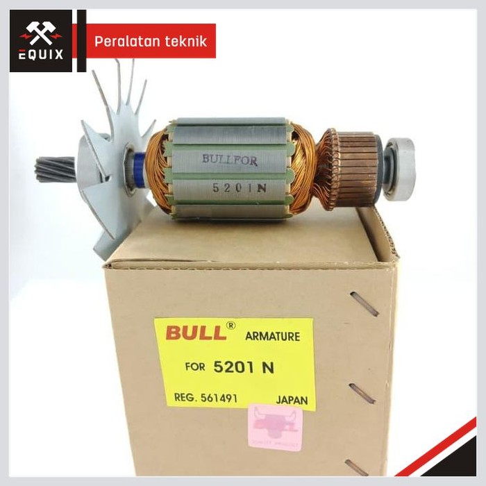 ANGKER BULL ARMATURE 5201N FOR MESIN MAKITA Circular Saw 5201N